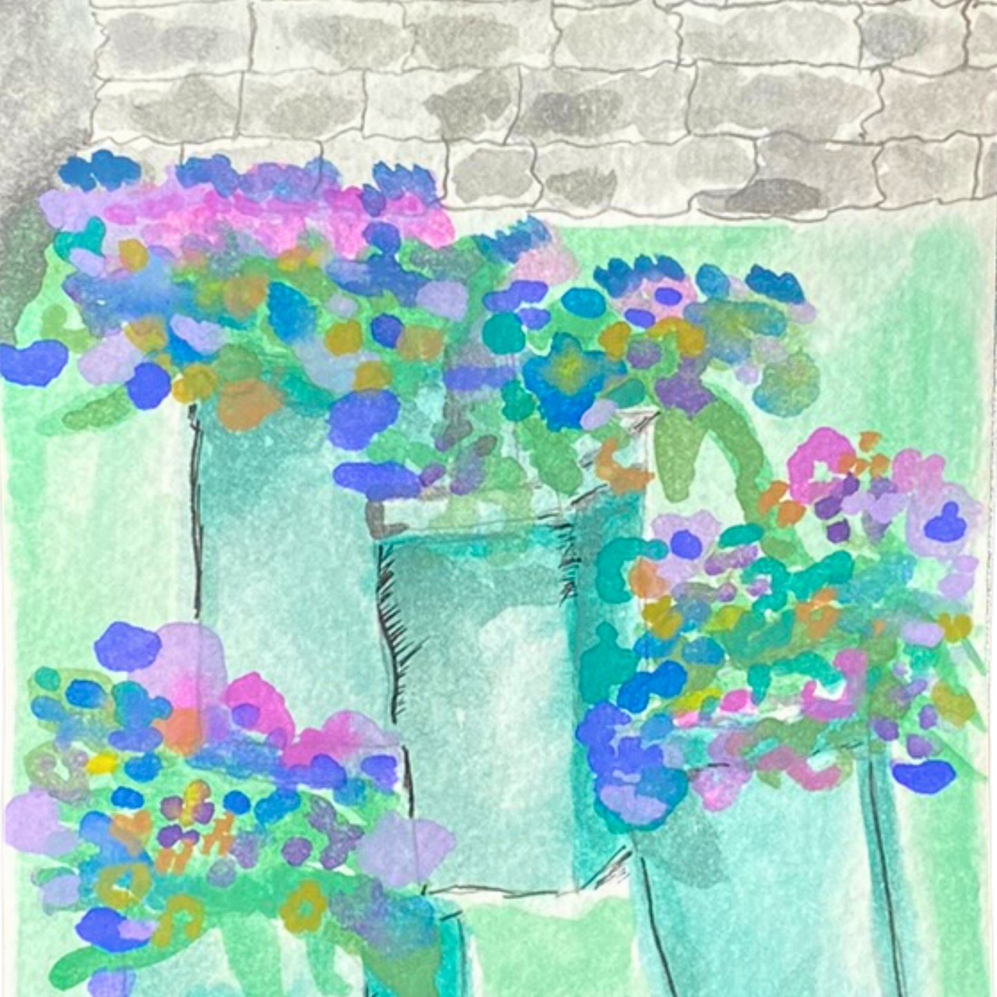 "Growing" Watercolor Print