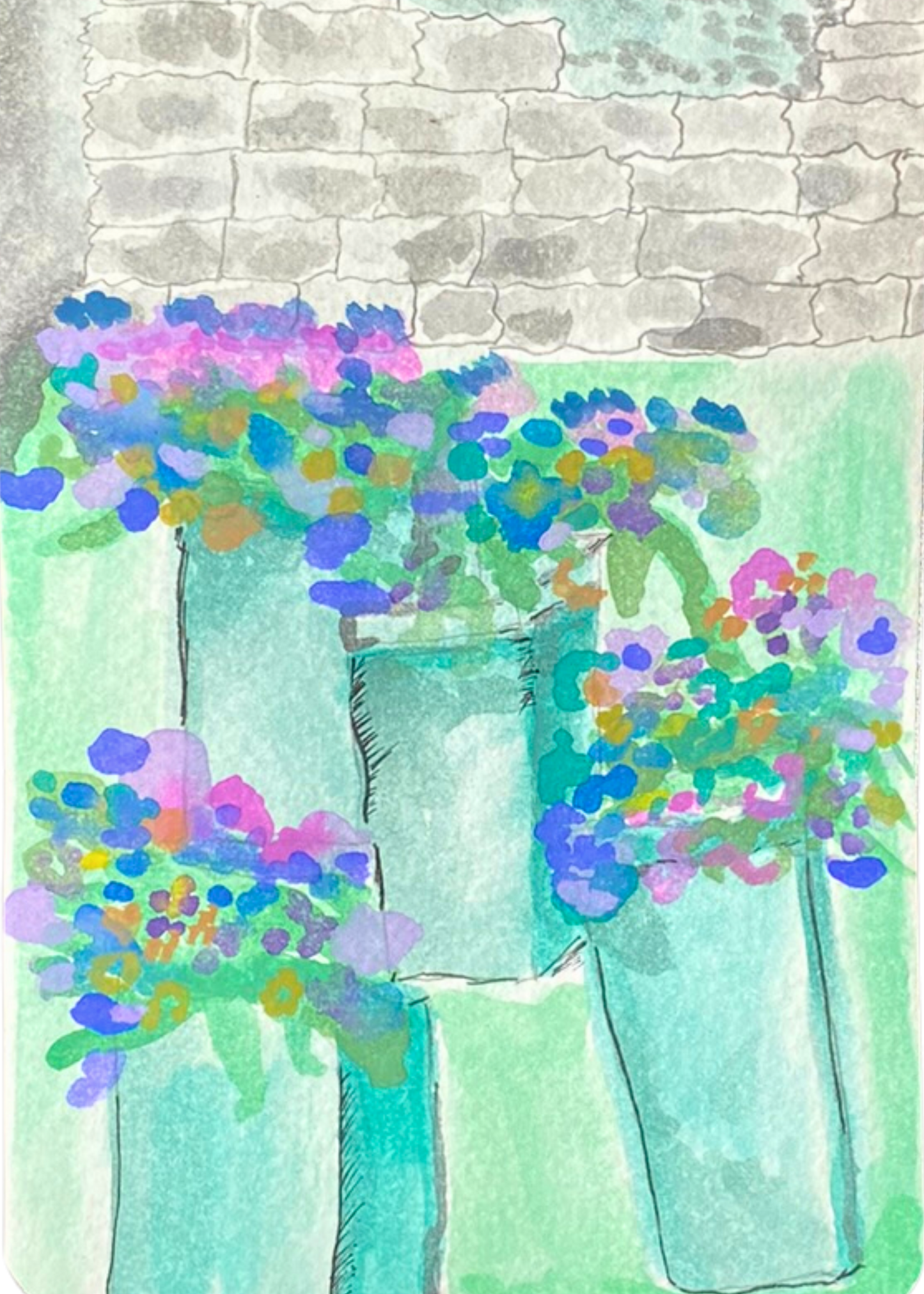"Growing" Watercolor Print