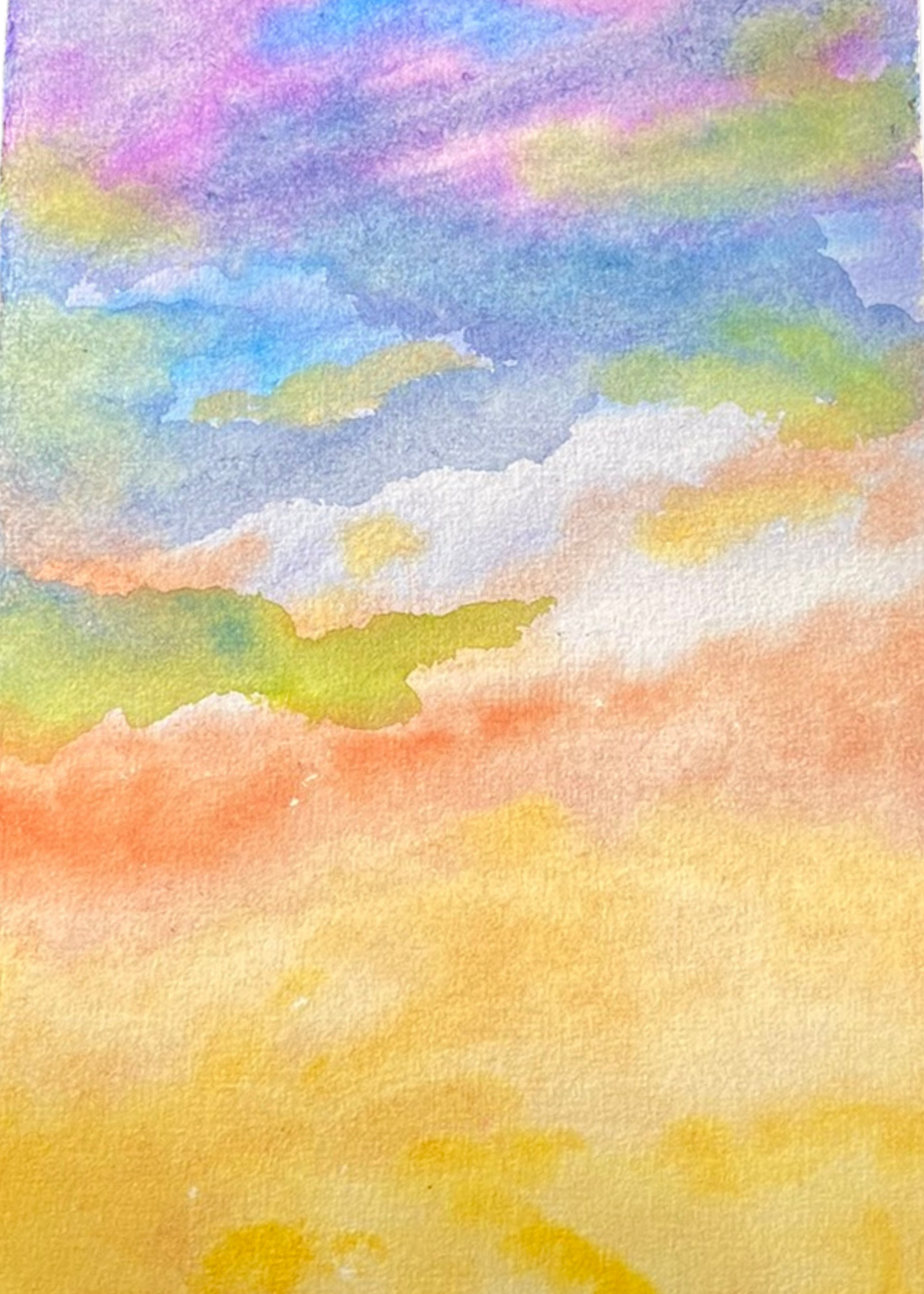 "Lost in the View" Watercolor Print