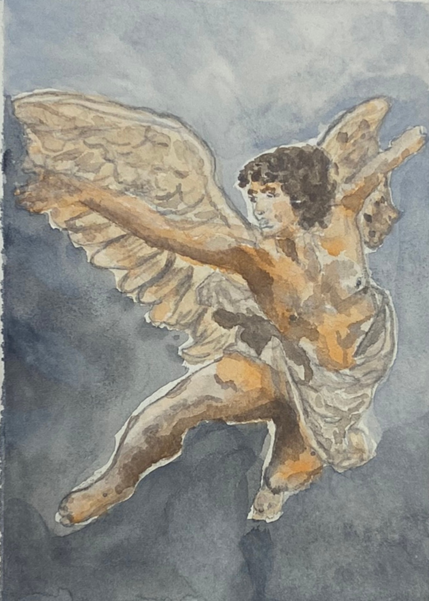 "Phillip Saved Me" Watercolor Print