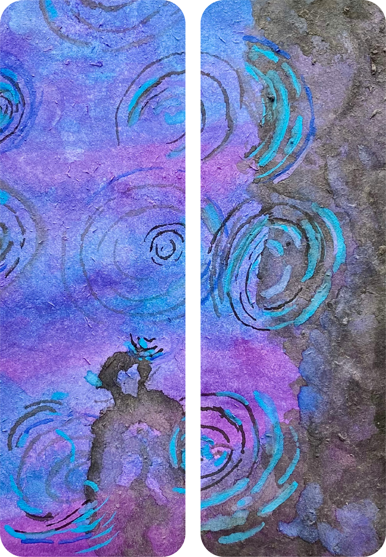 "Reflections in a Puddle" Bookmark