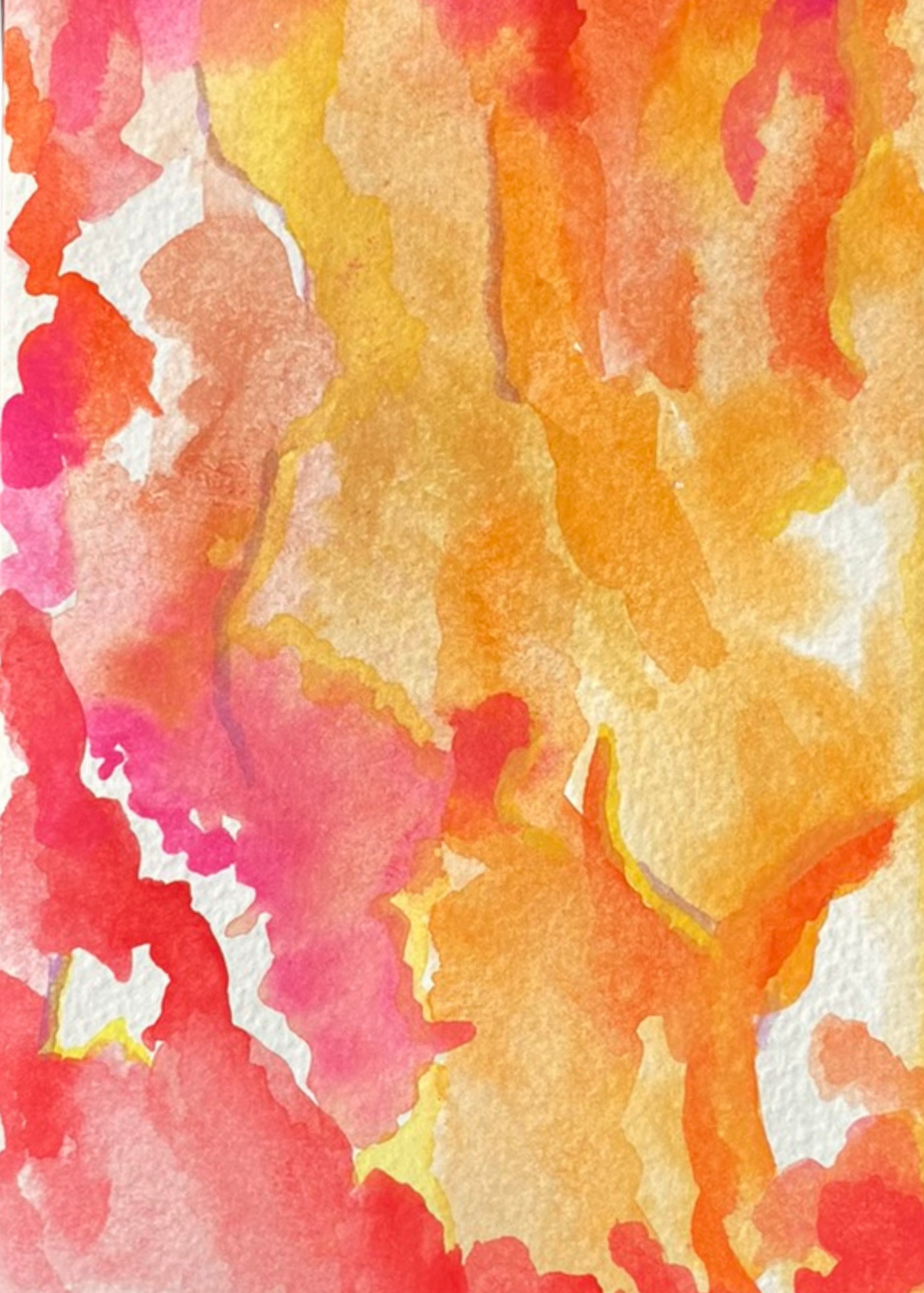 "Sunset" Watercolor Print