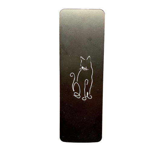 Cat Line Drawing Bookmark