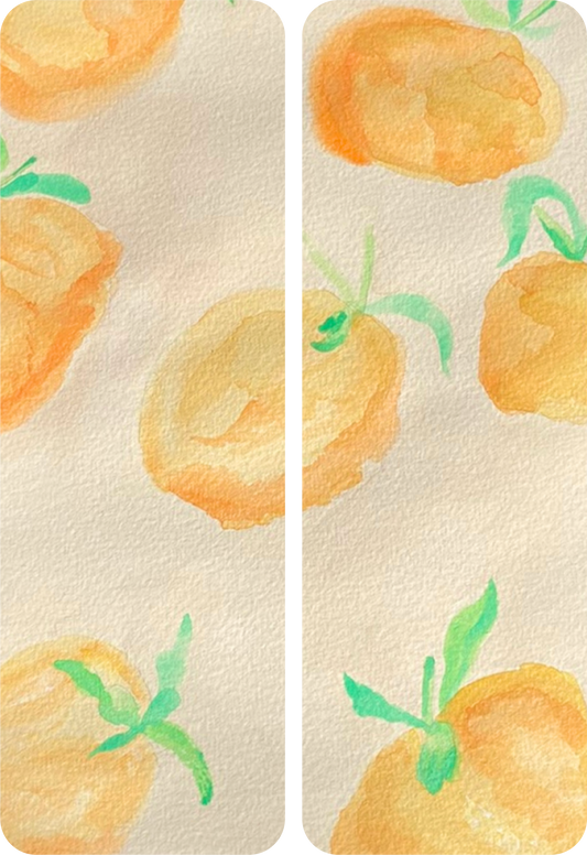 "Peaches No Cream" Bookmark