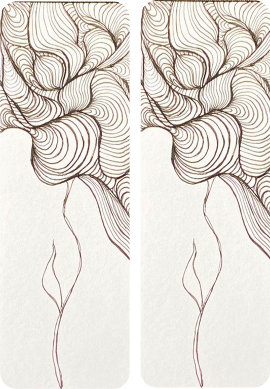 "Single Bloom" Bookmark