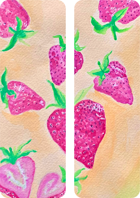 "Strawberry 24" Bookmark