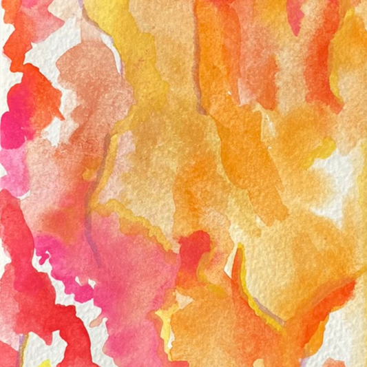 "Sunset" Watercolor Print