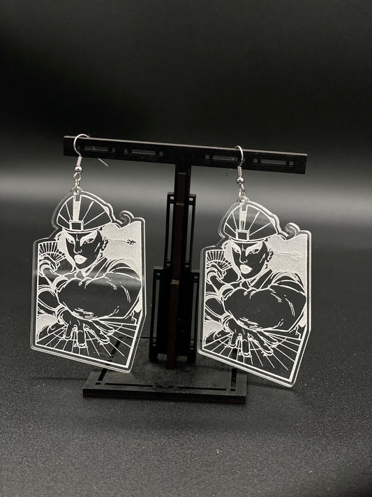 Avatar Kyoshi Acrylic Earings